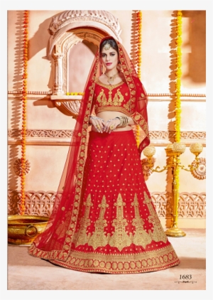 Bridal Lehenga In Red Colour 2018