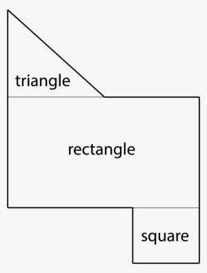 Diagram Of An Irregular Polygon/complex Shape Showing - Essay