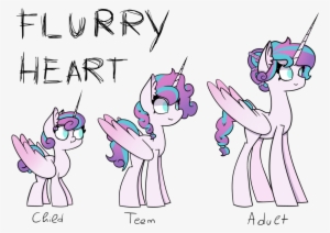Adult, Age Progression, Alicorn, Alternate Hairstyle, - Mlp Flurry Heart Age