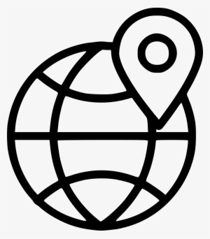 Location Globe Map Comments - Vector Graphics