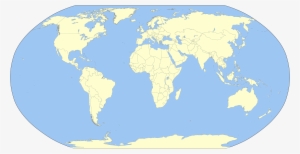 World Map - Caribbean On The World Map