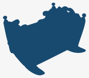 Svg Transparent Library Clip Art At Clker Com Vector - Cot Silhouette