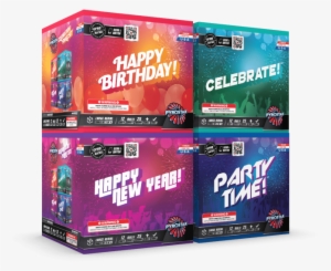 Celebrations 48 Shot Xl Aerial Finale Set - Apple