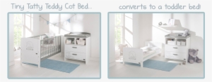 Tiny Tatty Teddy Cot Bed