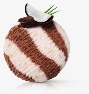 Chocolate & Coconut Ice Cream - Coconut Ice Cream Transparent