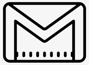 Gmail Icon - Gmail Blanco Y Negro