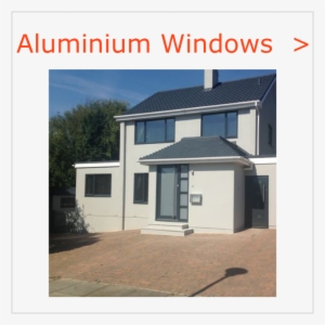 Aluminium Windows - Grey Double Glazed Windows