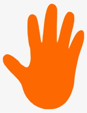 Handprint Clipart Right Hand Man Cute Borders - Right Hand Clipart ...