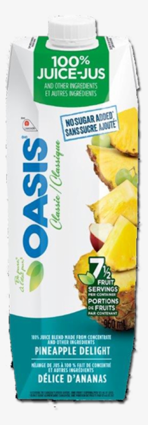 Oasis Classic - Pineapple Juice - Oasis Pineapple Juice Ingredients