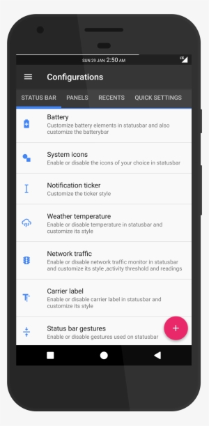 Personalizations - Android
