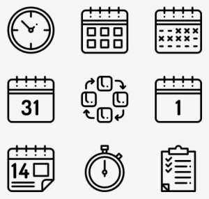 Calendar And Date - Law Icon
