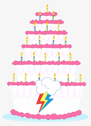 Dasprid, Birthday Cake, Cake, Candle, Food, No Pony, - Birthday Cake