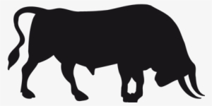 Toro 004 - Toros Blanco Y Negro Png