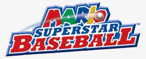 Mario Superstar Baseball Logo - Mario Superstar Baseball [gamecube Game]