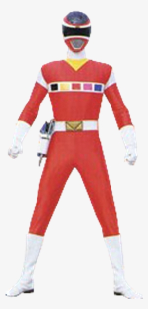Red Space Ranger & Mega Red - Power Rangers In Space Red Ranger