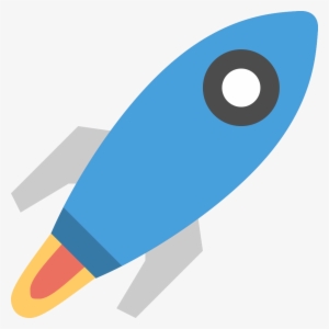 Space Rocket Icon - Spaceship Transparent Background