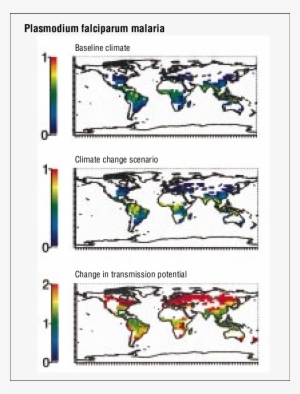 Estimated Changes In The Potential Transmission Of - Climate