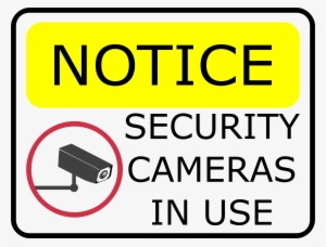 This Free Icons Png Design Of Security Camera Sign