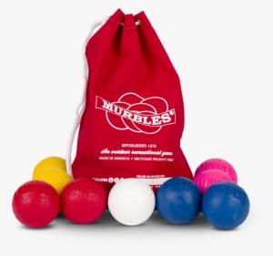 Activity 9 Ball 4 Player Set - Murbles Outdoor Game 3 Player Set, 10 Balls Included