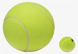 Jumbo Tennis Ball 9 1/2-inch Diameter - Tennis Ball Transparent Png