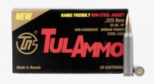 Tulammo Ta223557 Centerfire Rifle 223 Remington/5 - Tul Ammo 7.62 X39
