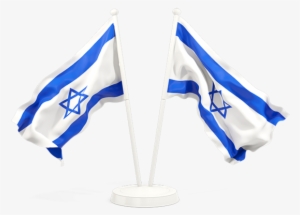 Two Israeli Flags