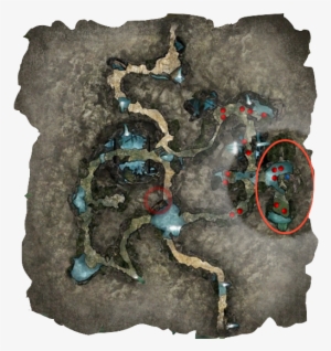 Thrall Location - Thrall Room In Cursed Caverns