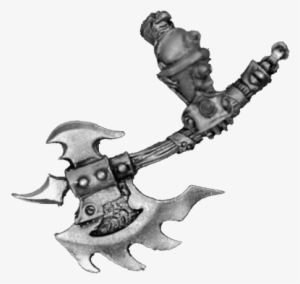 Bane Thrall Officer Left Axe - Bowie Knife