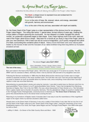 Check Out The Full Line Of The Green Heart Of The Finger - Parallel