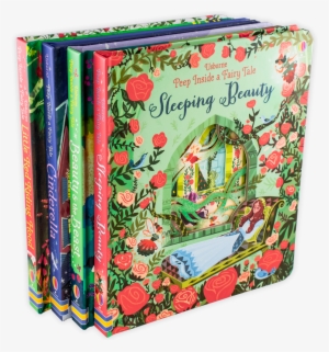 Usborne Peep Inside A Fairy Tale 4 Book Set - Peep Inside A Fairy Tale Sleeping Beauty