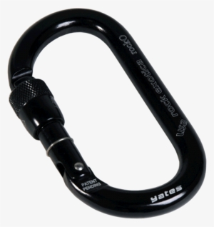 Picture Of Yates Oval Screw Gate Tactical Carabiner - Carabiner