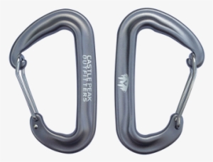 Castle Peak Outfitters Aluminum Wiregate Carabiners