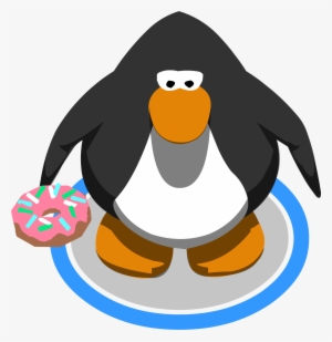 Iced Donut In-game - Club Penguin The Popstar