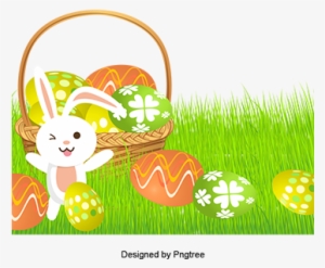 Exquisite Easter Ad Elements, Flowers, Bunnies, Toy - Portable Network Graphics