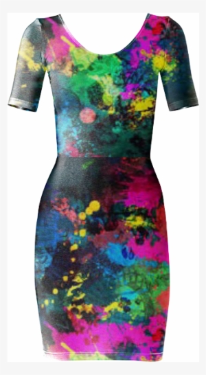 Paint Splatter Dress $85 - Lyly County Graffiti Painting Backdrop 5x7ft Collapsible