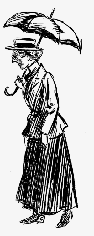 The Similarities Of The Umbrellas, And The Differences - Woman