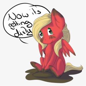 Melodis, Cute, Female, Looking At You, Mare, Mud, Oc, - Cartoon