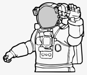 Free Png Astronaut Png Images Transparent - Astronaut Suit Drawing