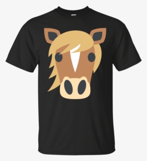 Horse Face Emoji T-shirt - Shirt