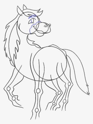 How To Draw A Horse Face Easy - Horse Head Mask