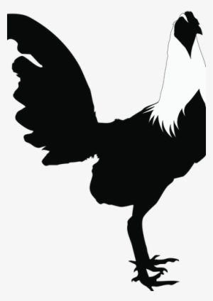 Rooster Silhouette Public Domain Vectors - Imagenes De Gallos Silueta