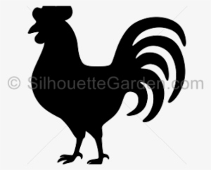 Rooster Silhouette Cliparts - Rooster