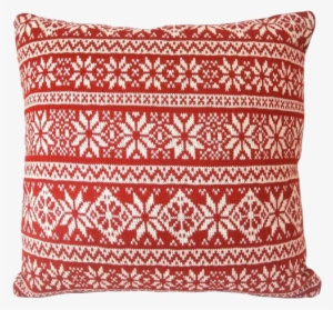 20 Super Affordable Christmas Pillow Covers - Artistic Linen Snowflake Knitted Holiday 18-inch Decorative