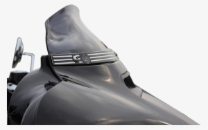 Klock Werks 4" Super Low Dark Smoke Fairing Windshield - Klock Werks Flare Windshield Dark Smoke 4"