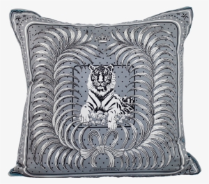 Best Tigre Royal Vintage Hermès Scarf Pillow 1b091 - Cushion