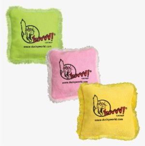 “how - Organic Catnip Pillows 3-pack By Yeowww!