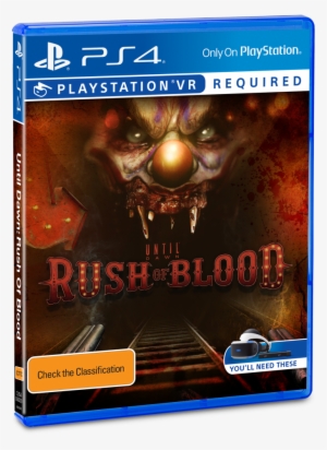 Ps4 Vr Until Dawn Rush Of Blood