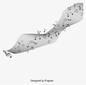 Music Lefu Curve Geometric Texture Melody, Music, Musical - Music