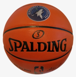 Minnesota Timberwolves B7 Replica Game Ball - Bill Russell Autographed Official Spalding Nba Basketball