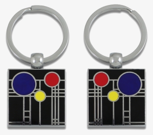 Acme Studio Playhouse Keyring - Black/blue/red